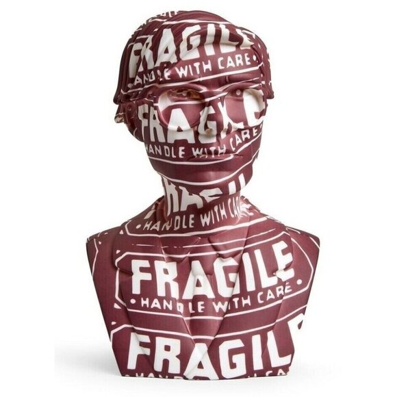 Kidrobot x Andy Warhol Bust Limited Ed Vinyl Figure Sculpture 12